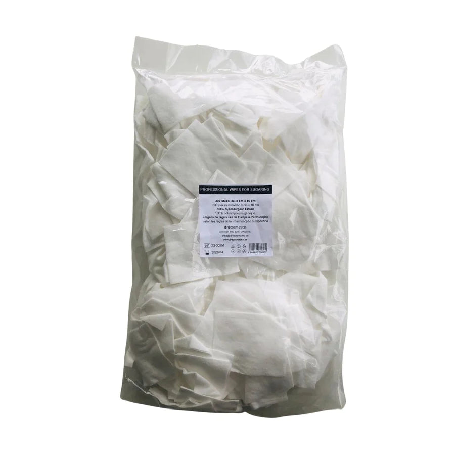 WIPES VOOR SUIKERONTHARING (200 stuks, 8x10cm)
