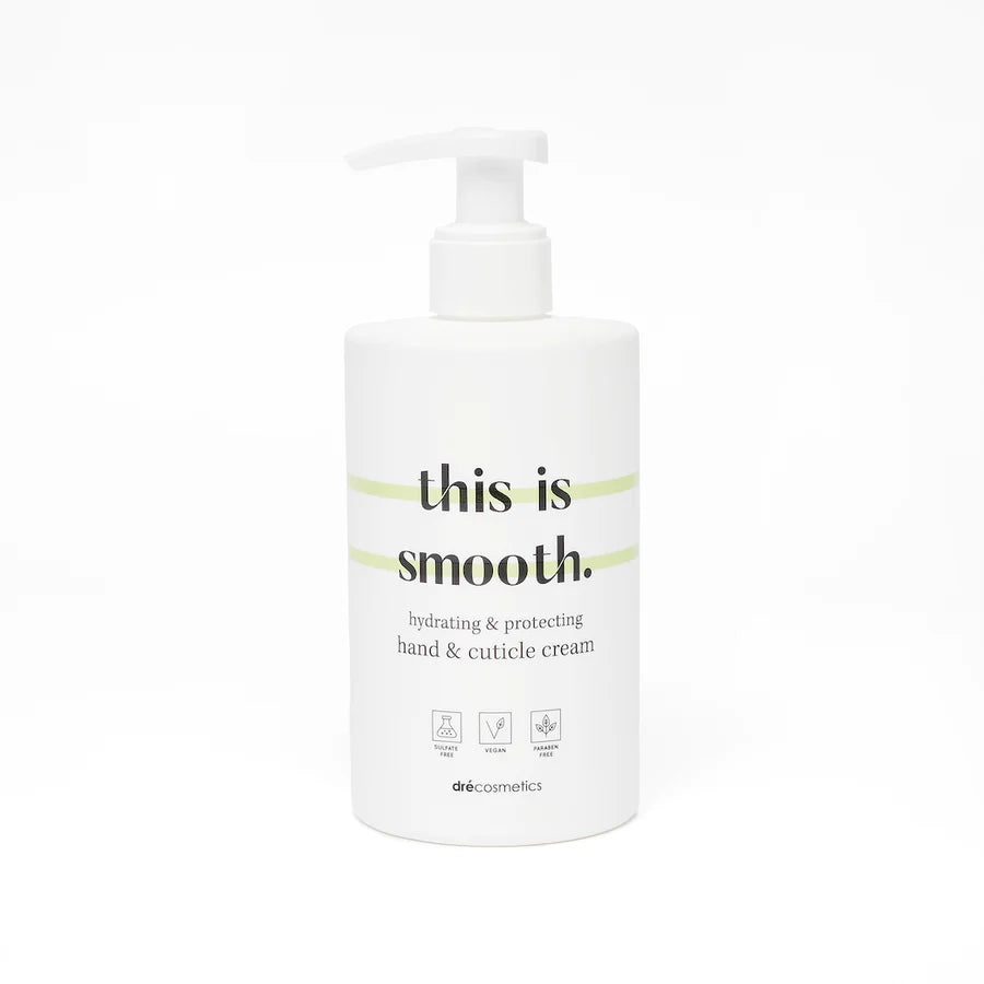 ‘this is smooth.’ Hand & Cuticle cream 300ml