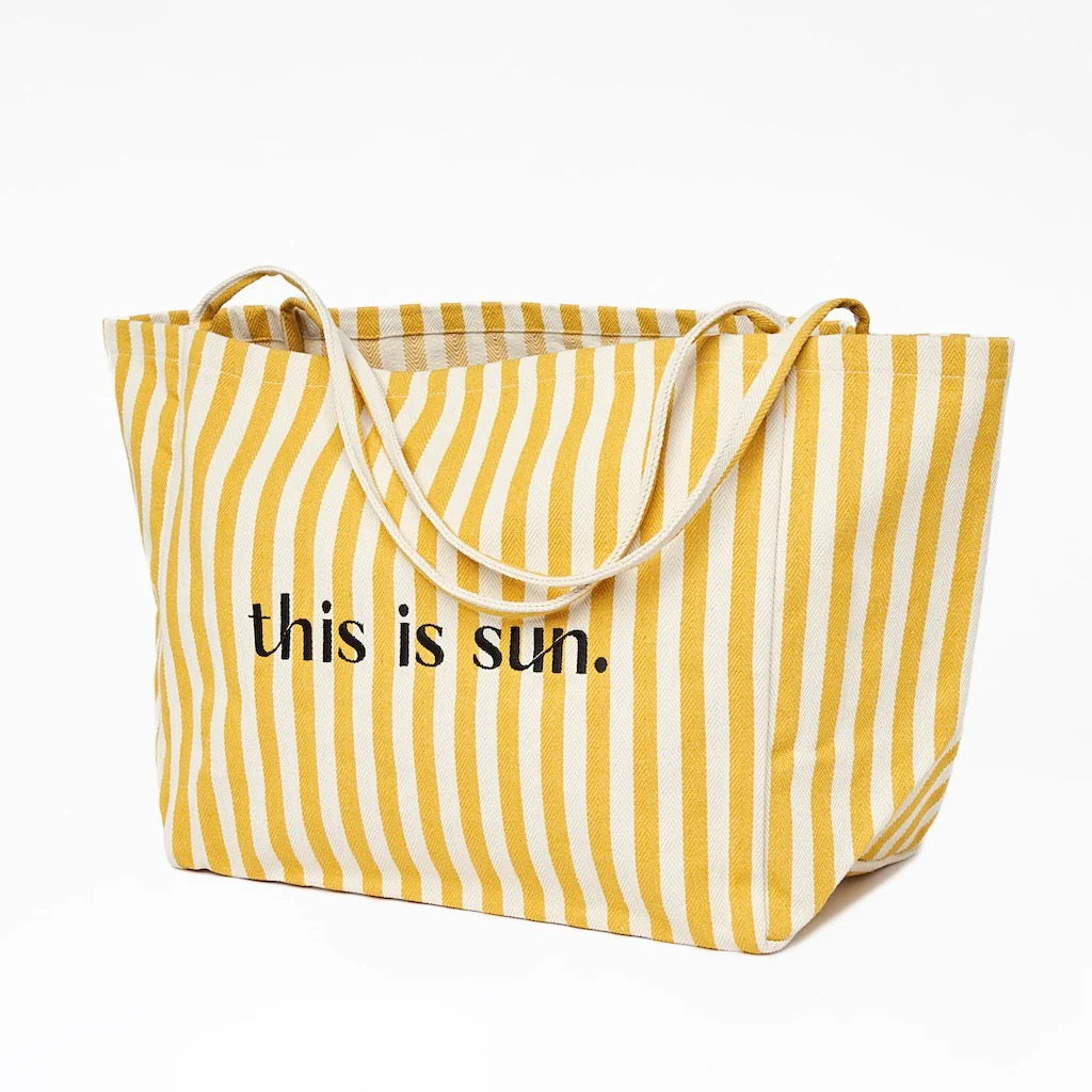 'this is sun.' | Strandtas