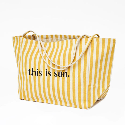 'this is sun.' | Strandtas