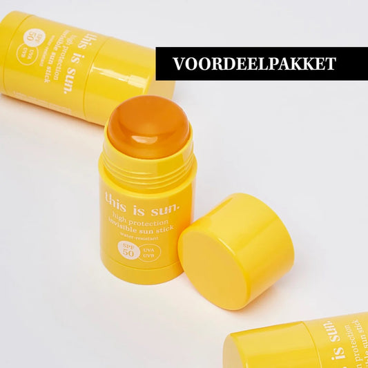 Invisible Sun Stick SPF50 'this is sun.' | Voordeelpakket