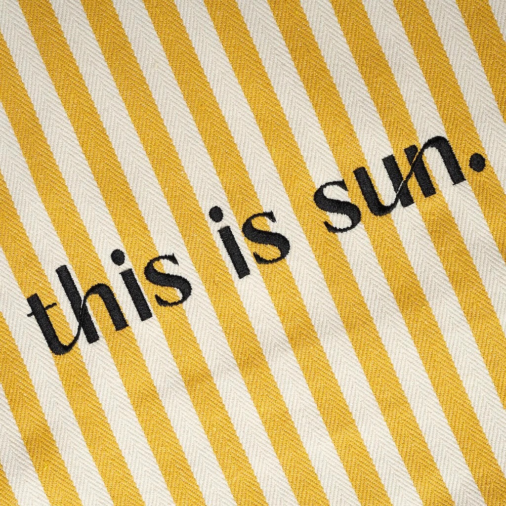 'this is sun.' | Strandtas