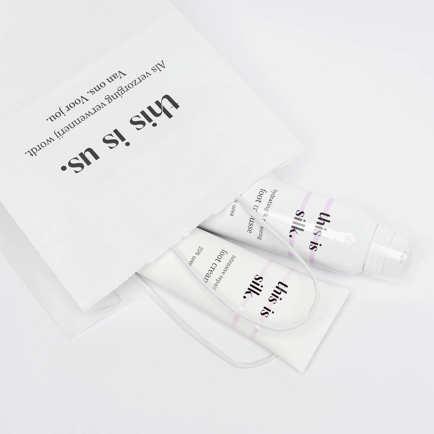 VOORDEELPAKKET Foot Mousse "this is silk." | 10% urea