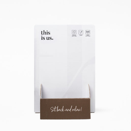 ‘this is relaxing.' | lege display voor maskers