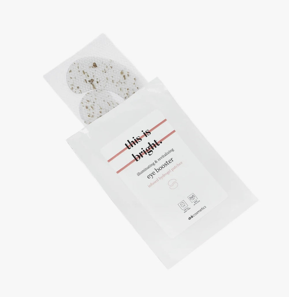 Eye booster "this is bright." (24x sachet met 2 patches) + gratis baliedisplay