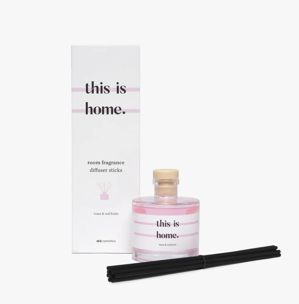 this is home. | Geurstokjes roze 200ml