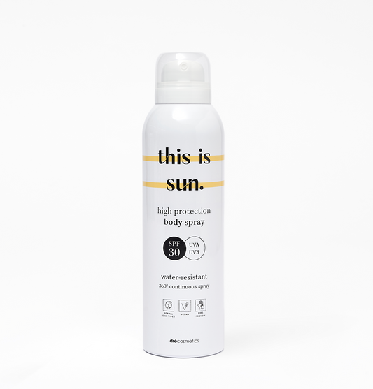 ‘this is sun.’ Body Spray SPF30 150ml