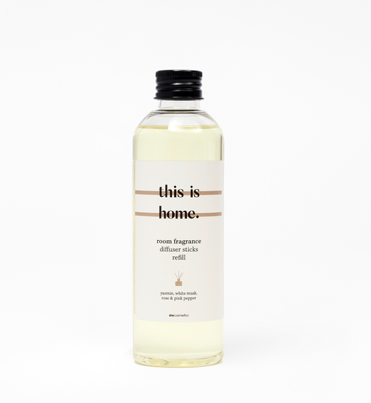 ‘this is home.’ Navulling Geurstokjes 200ml
