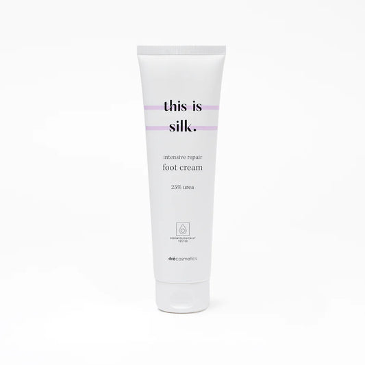 ‘this is silk.’ Foot Cream 25% urea 150ml